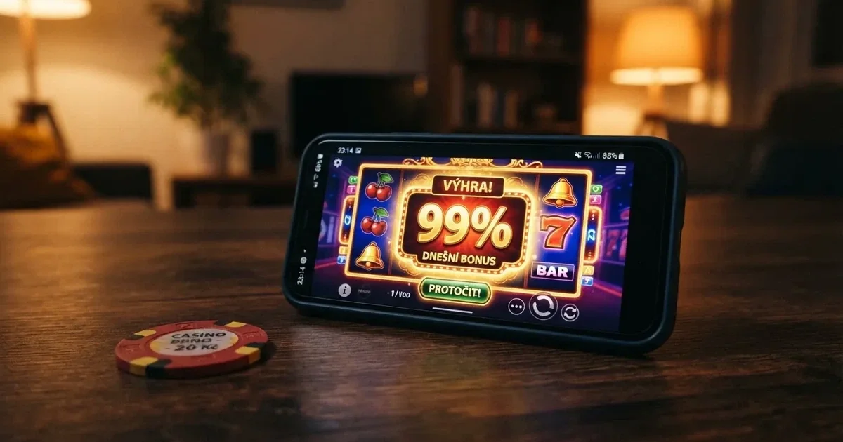 Koláž výherních automatů s nejvyšším RTP na obrazovce — Mega Joker, Blood Suckers a Gladorius v popředí vedle ukazatele RTP 99 %